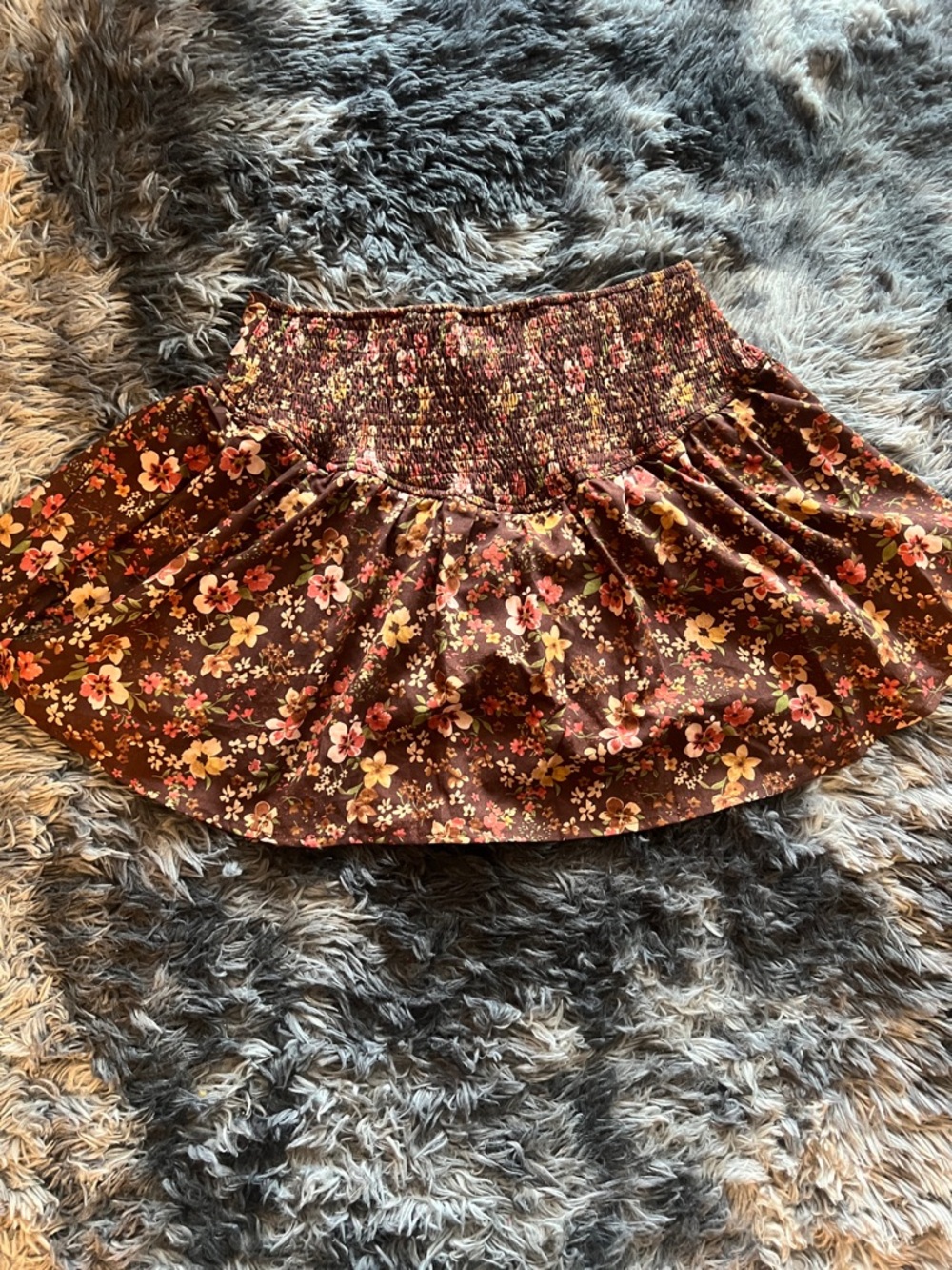 Blu Pepper‎ Floral Skort - Picture 6 of 9